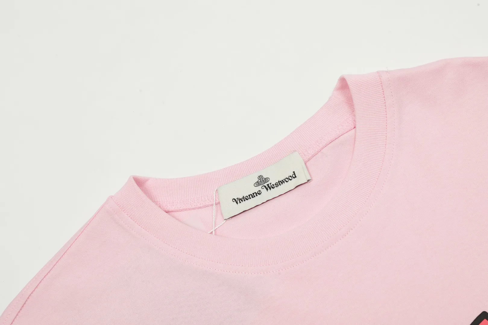 vivienne west wood Vivienne Powerpuff Girls co-branded printed short-sleeves are simply not good-looking! Same style for men and women, the rise of the retro second dimension Color: Huahua (pink) Bubble (blue) Maomao (green) Size: XS-L